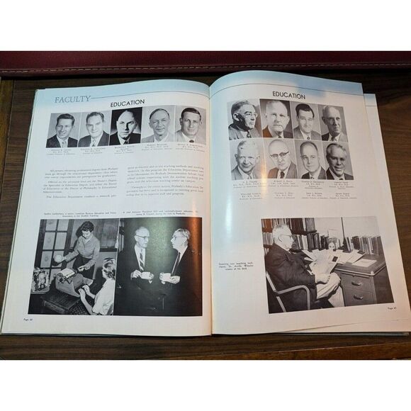 Vintage The 1960 Pillar Yearbook - George Peabody College for Teachers - Picture 3 of 5